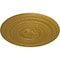 Ekena Millwork Pearl Ceiling Medallion (Fits Canopies up to 1 7/8"), Hnd-Painted Pharaohs Gold, 26 1/4"OD x 1 1/2"P CM26PEPGS - alternate 2